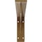 Ekena Millwork Embrey Steel Bracket, Hammered Gold 2"W x 20"D x 6 1/2"H BKTM02X20X06EBHGO - alternate 2